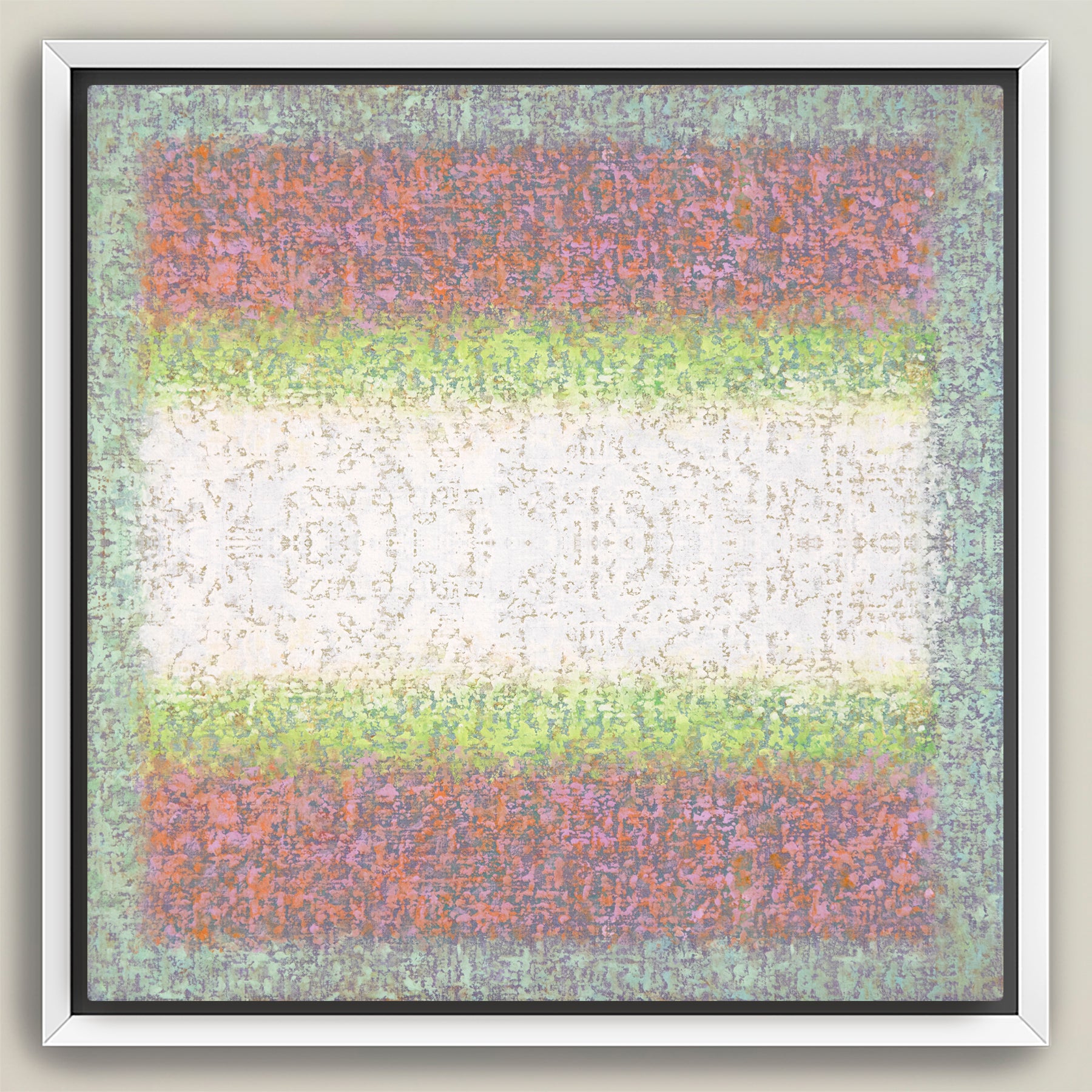 Fields Of Flowers ~ Square Canvas Edition Print