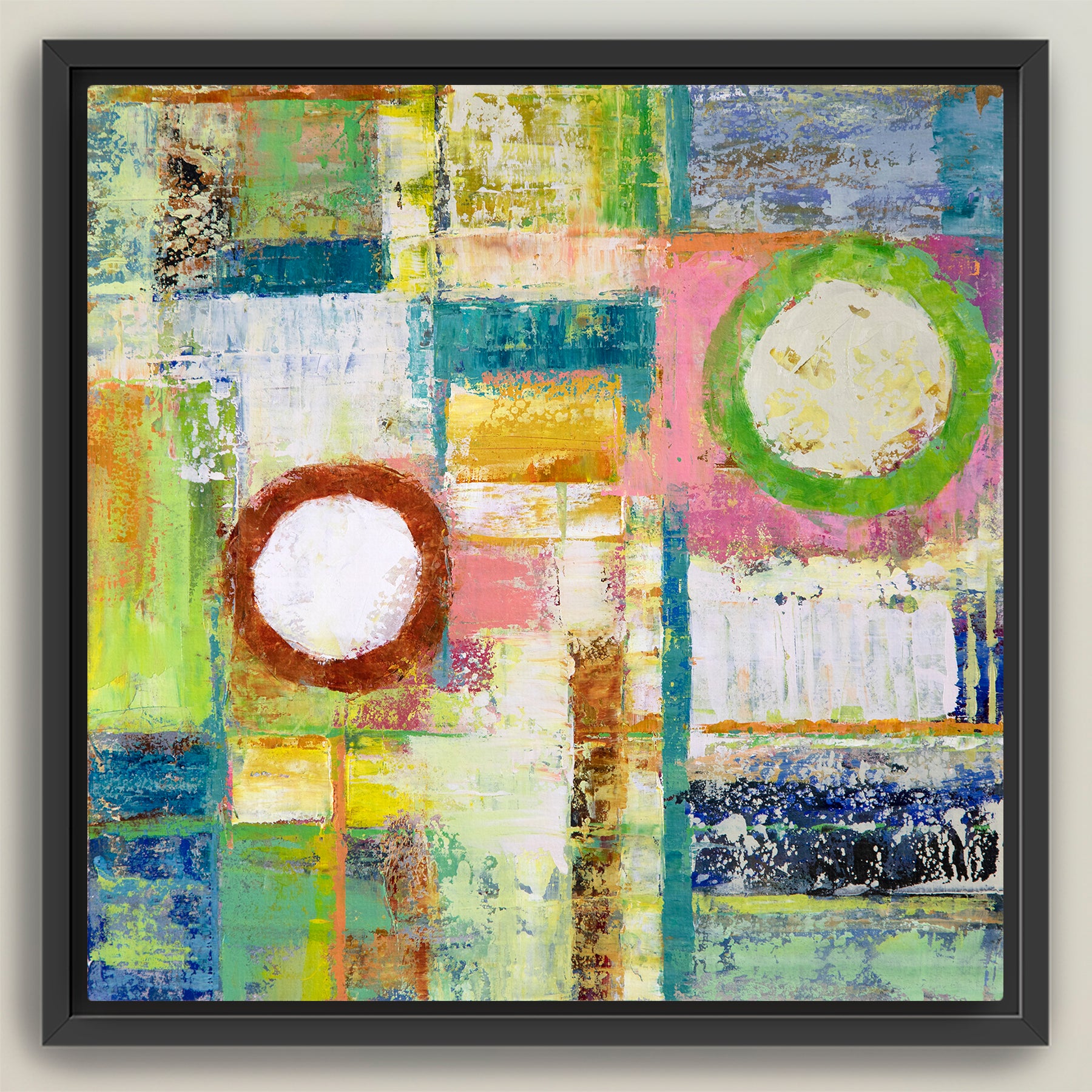 Just Around The Corner ~ Square Canvas Edition Print