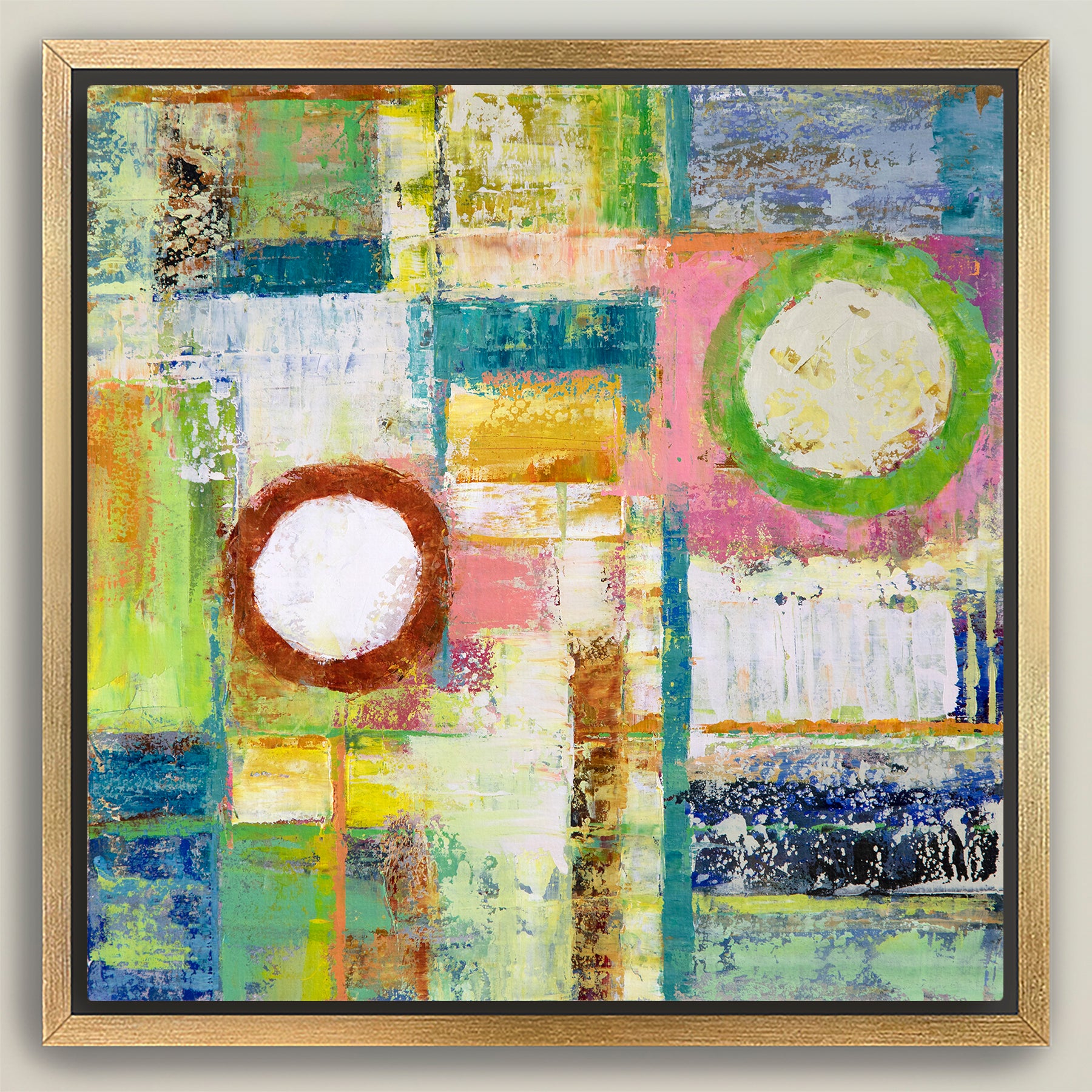 Just Around The Corner ~ Square Canvas Edition Print