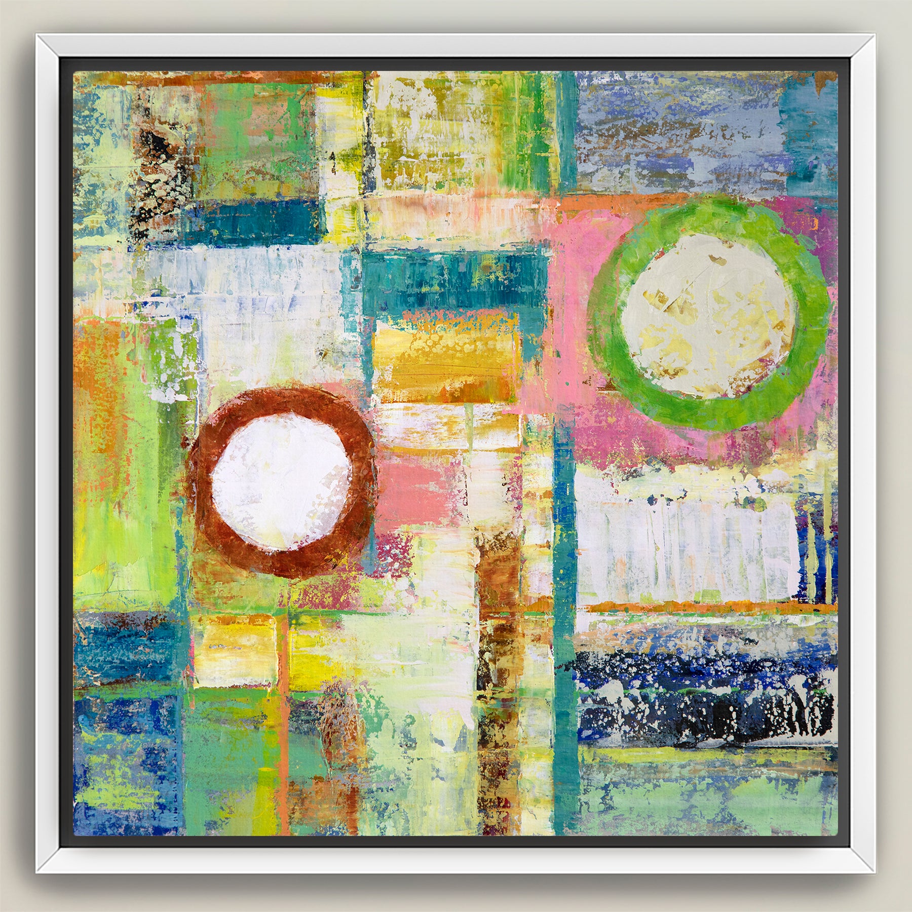 Just Around The Corner ~ Square Canvas Edition Print