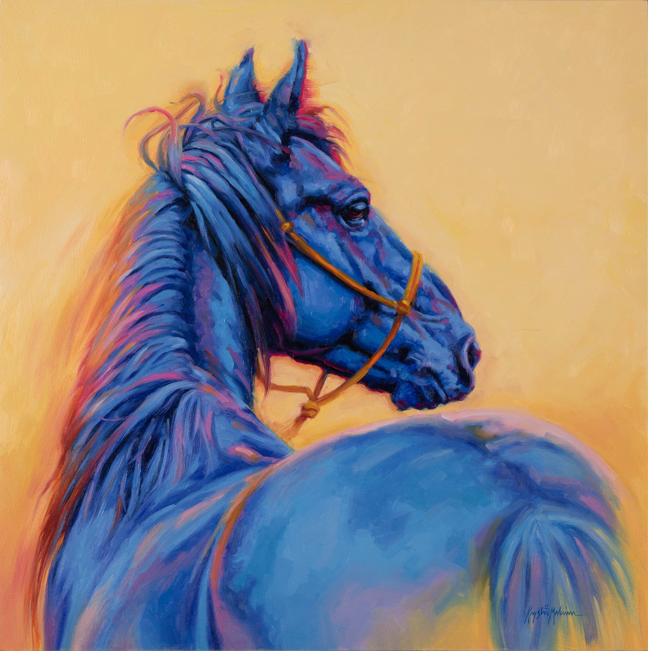 Mustang Colors ~ Original Paintings Set of 3