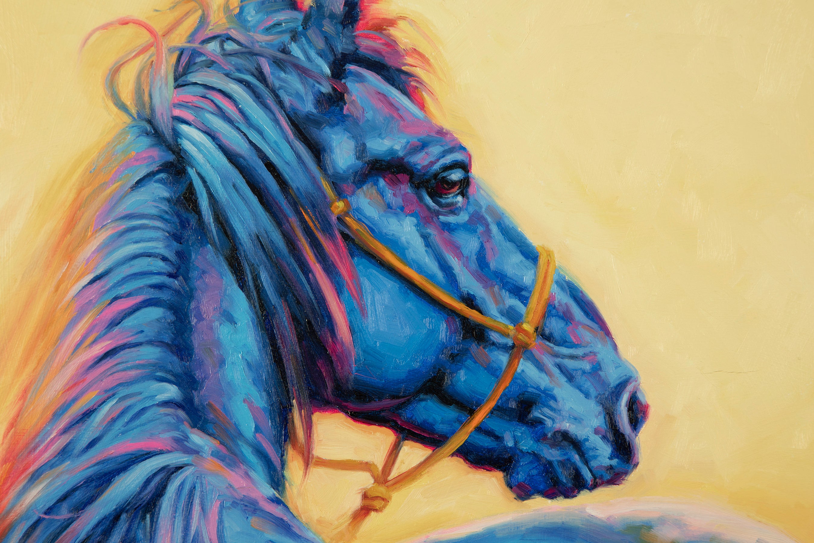 Mustang Colors ~ Original Paintings Set of 3