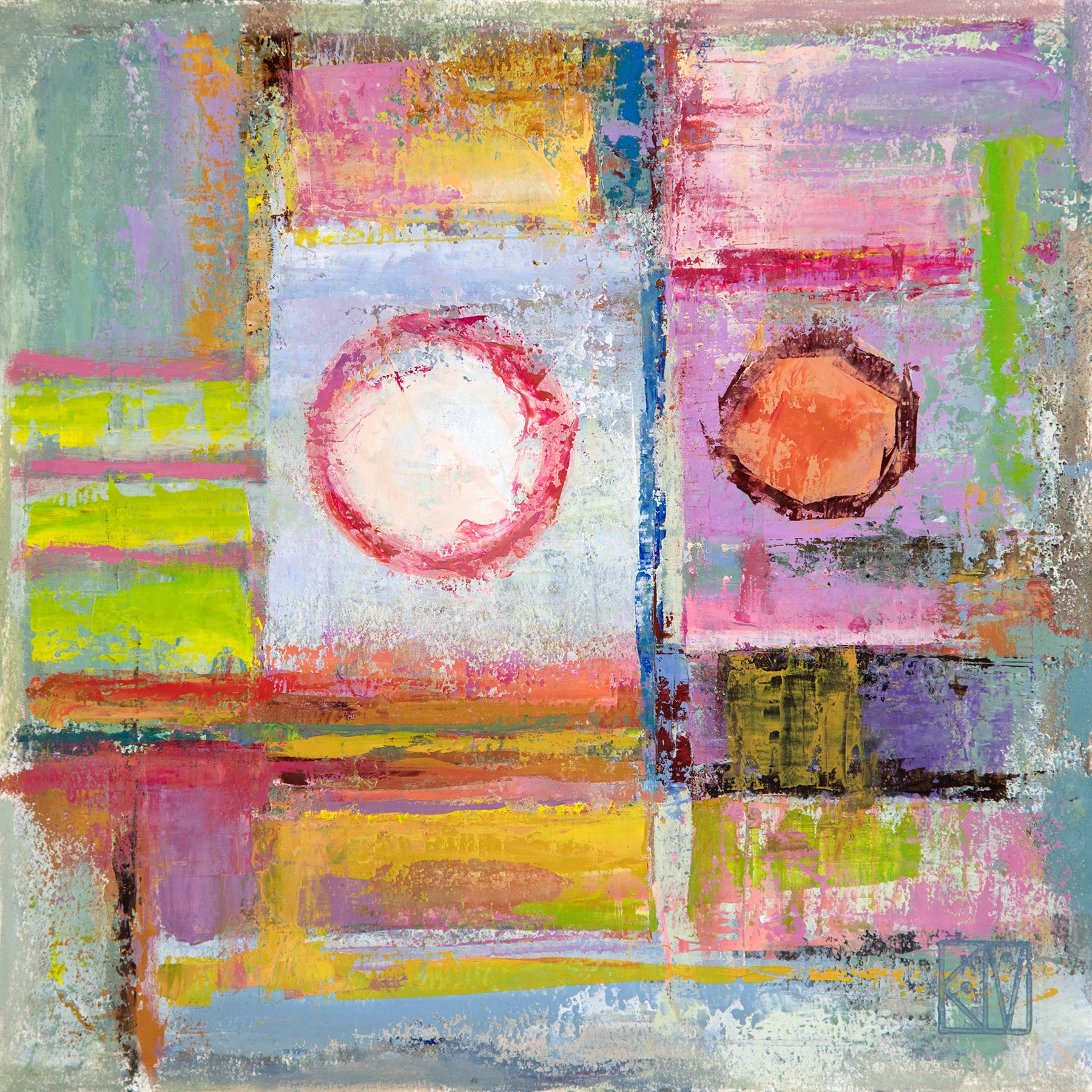 My Friend Next Door ~ Original oil painting