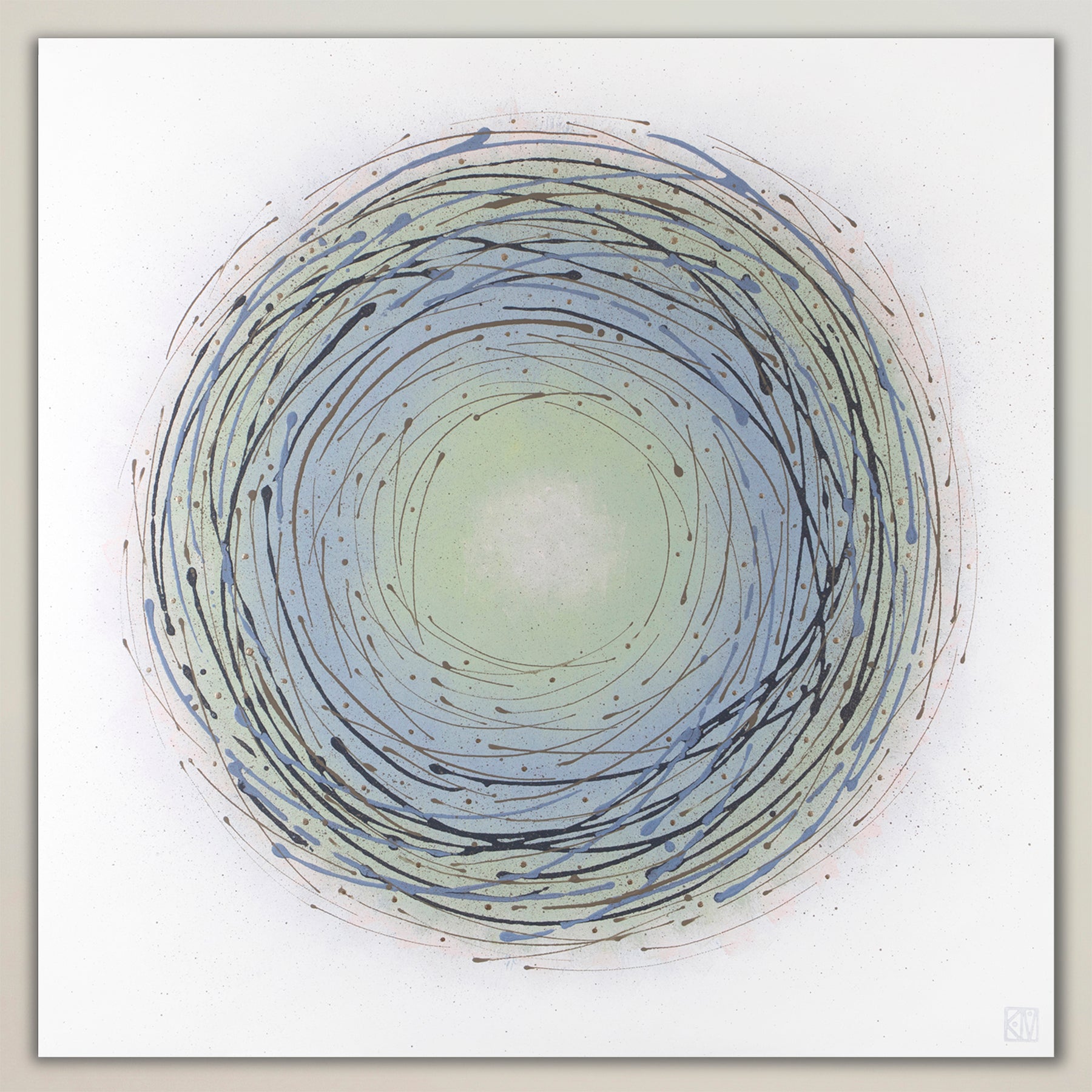 Nest ~ Winter ~ Square Canvas Edition Print