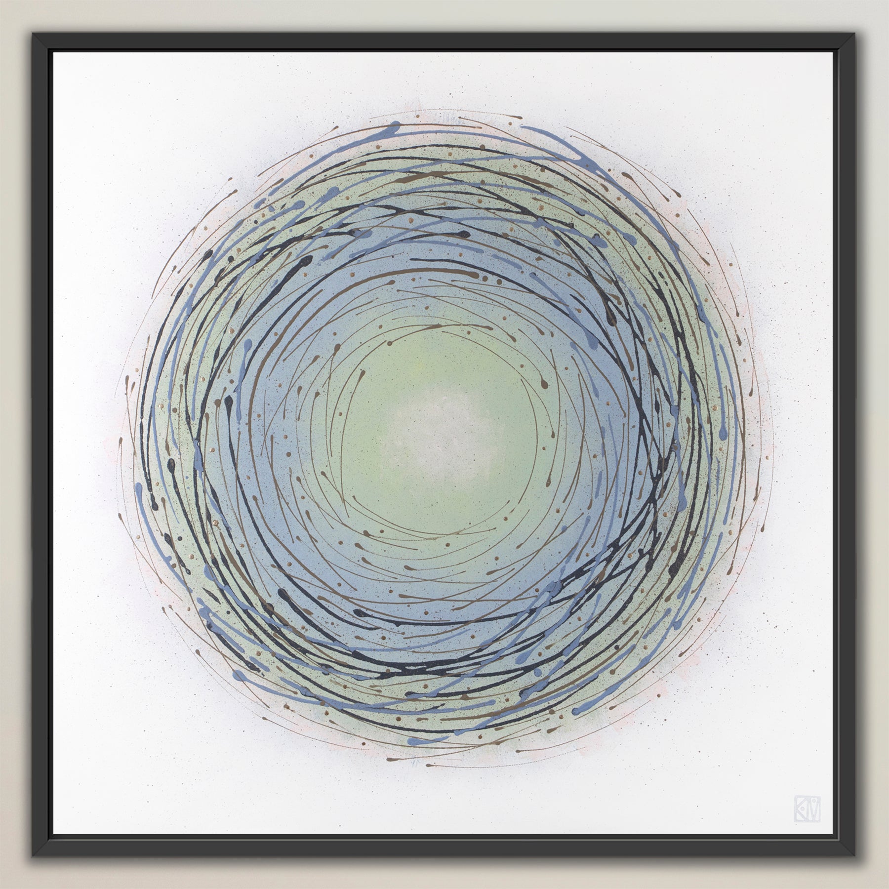 Nest ~ Winter ~ Square Canvas Edition Print