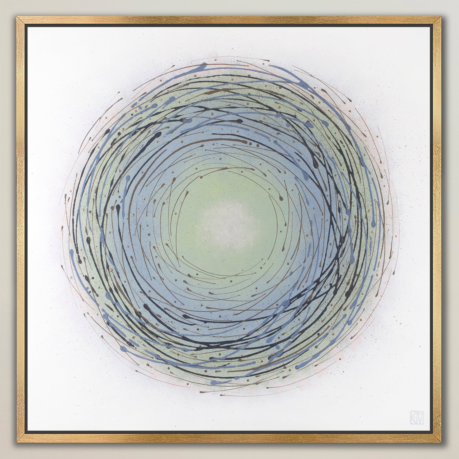 Nest ~ Winter ~ Square Canvas Edition Print