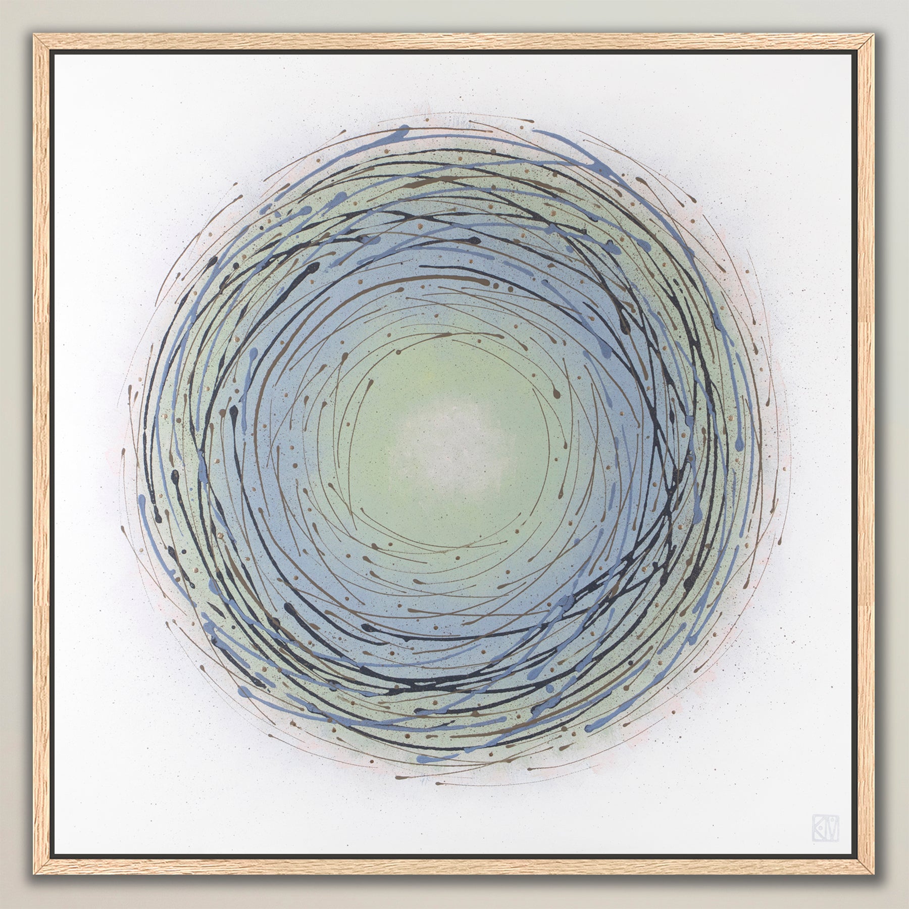 Nest ~ Winter ~ Square Canvas Edition Print