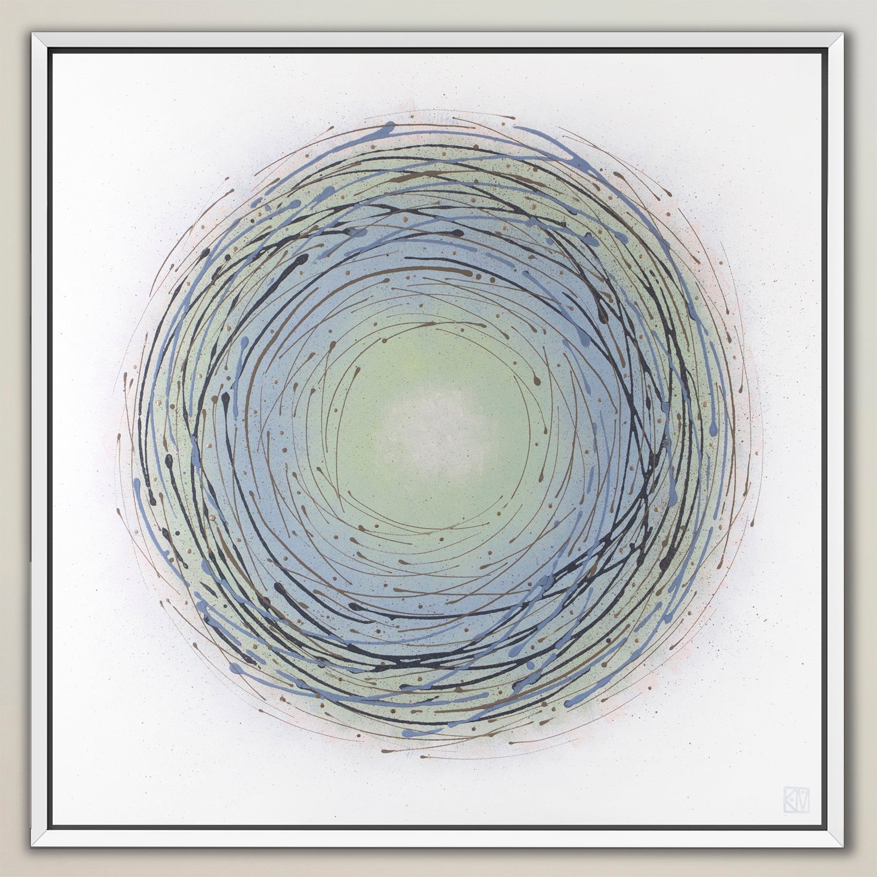 Nest ~ Winter ~ Square Canvas Edition Print