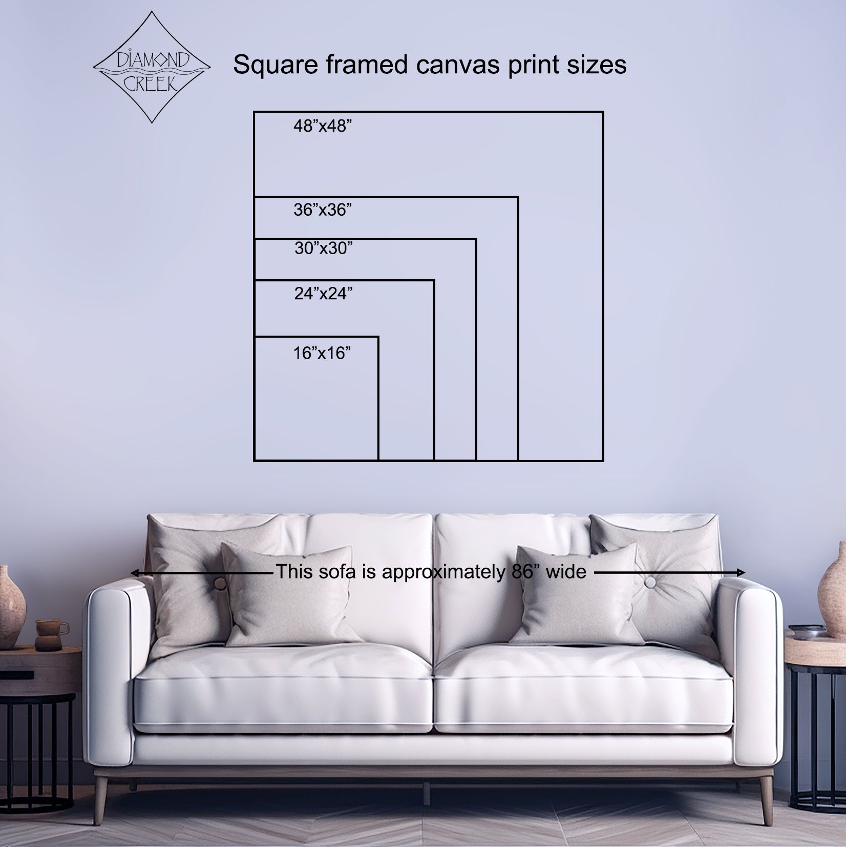 Orbit ~ Grey on White ~  Square Canvas Edition Print