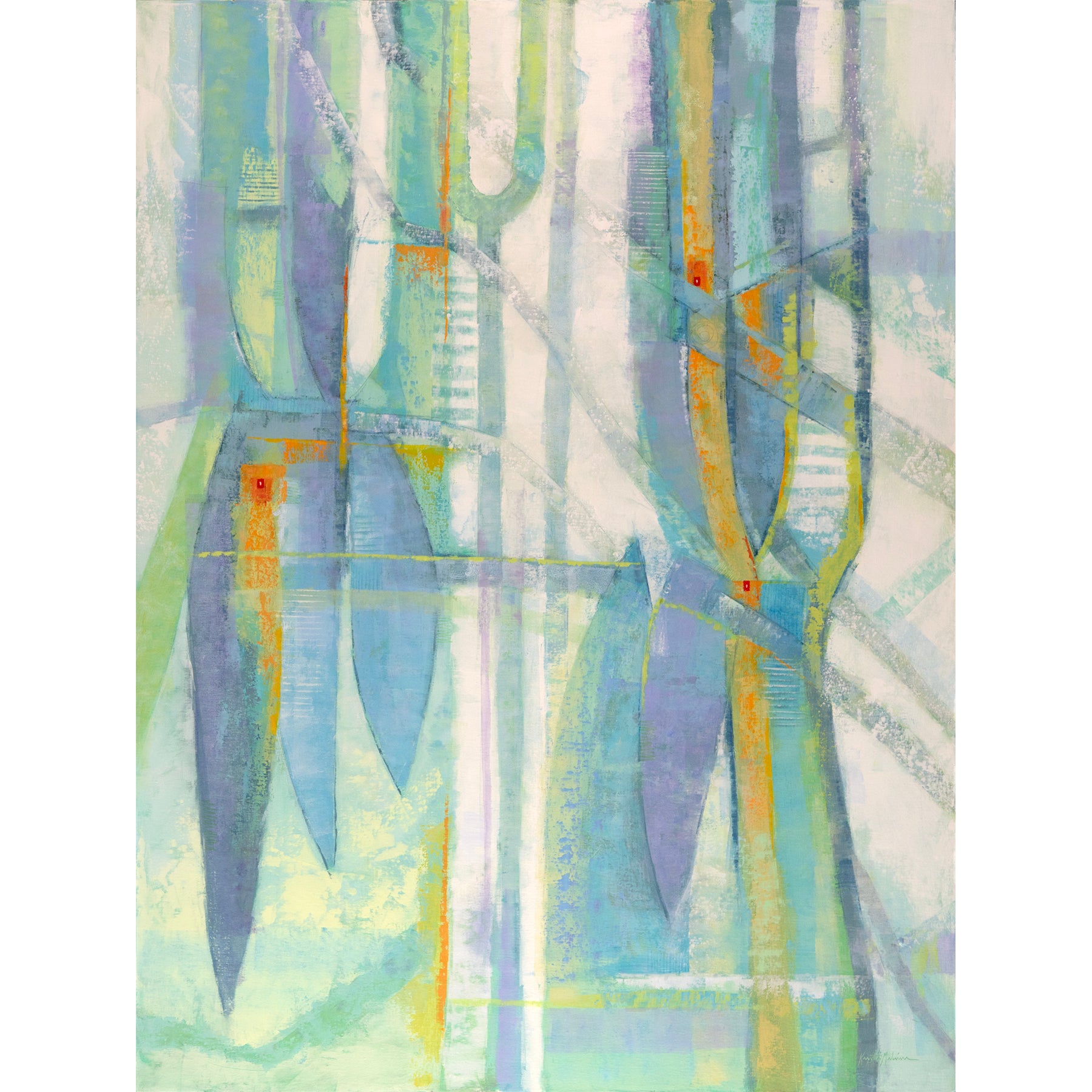 Seeds Of Knowing - Diptych ~ Original Oil Painting