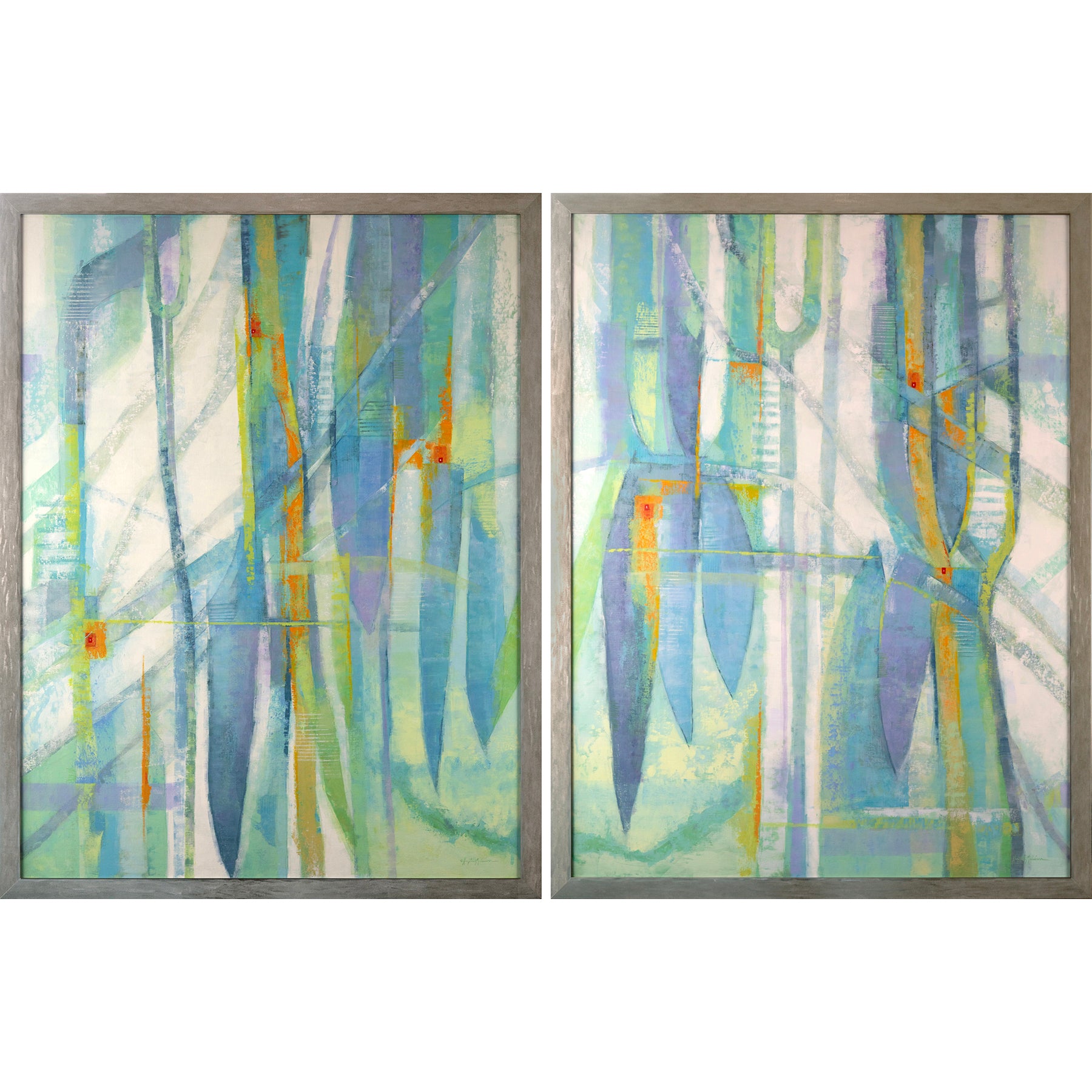 Seeds Of Knowing - Diptych ~ Original Oil Painting
