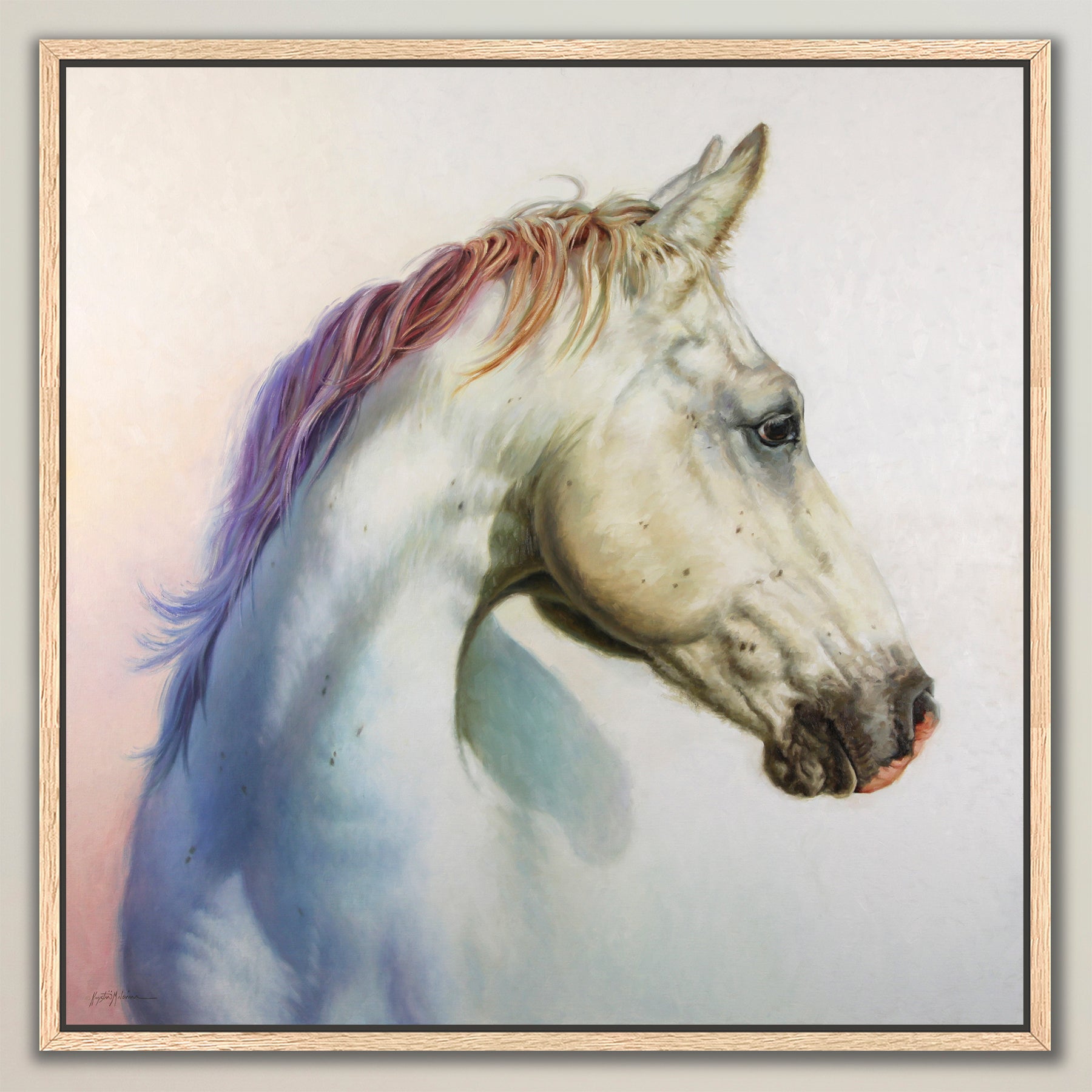 Spirit Horse ~ Square Canvas Edition Print