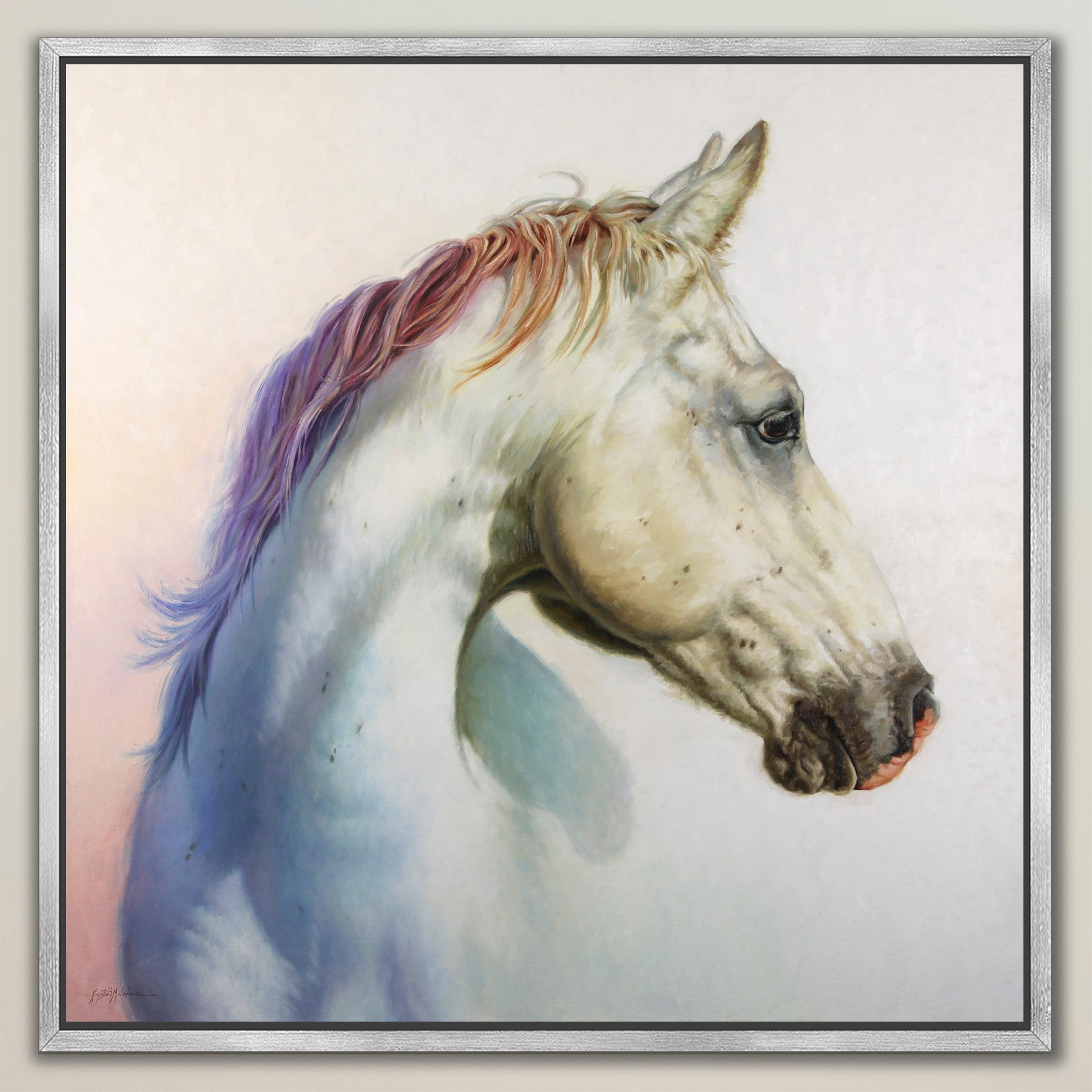 Spirit Horse ~ Square Canvas Edition Print