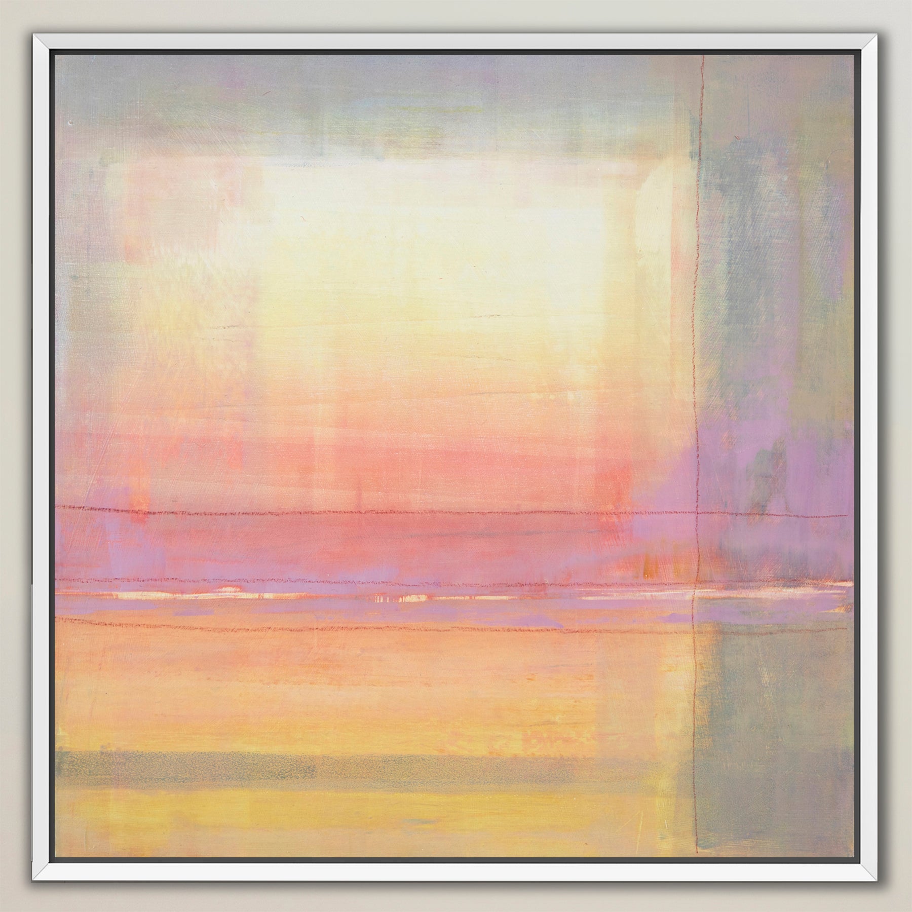 When We Meet ~ Canvas Edition Print Set of 4