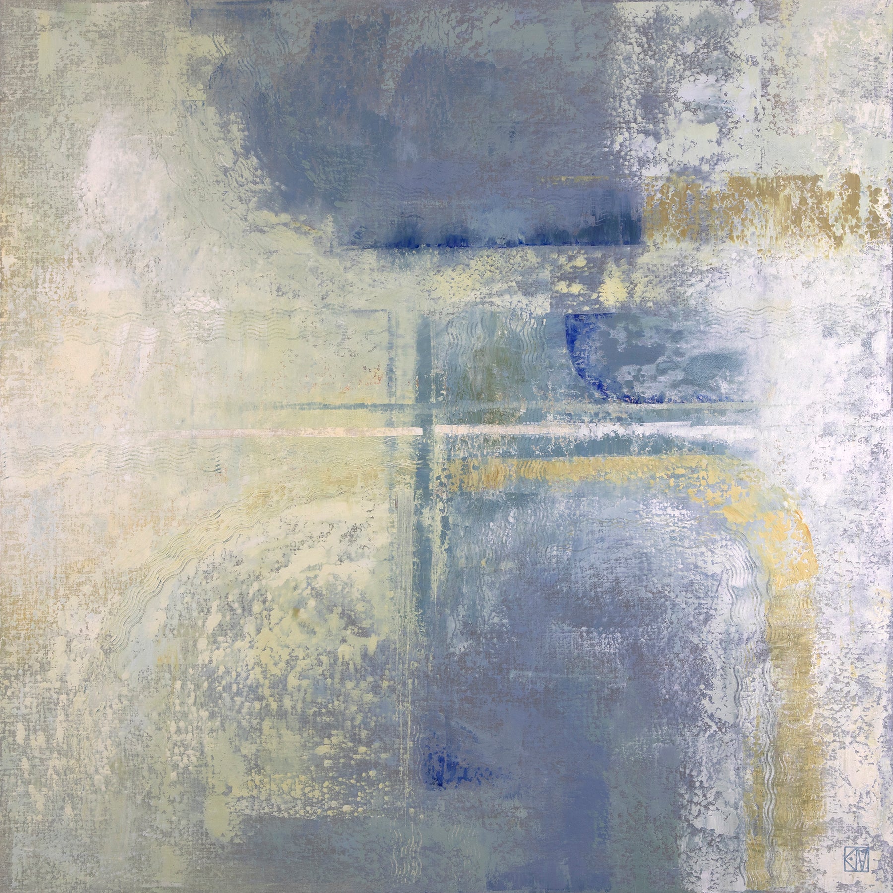 Aquarius ~ 36"x36" ~ SOLD