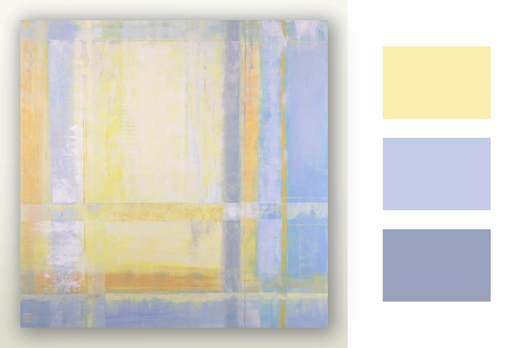 Intersect ~ 36"x36" ~ Original oil painting on panel