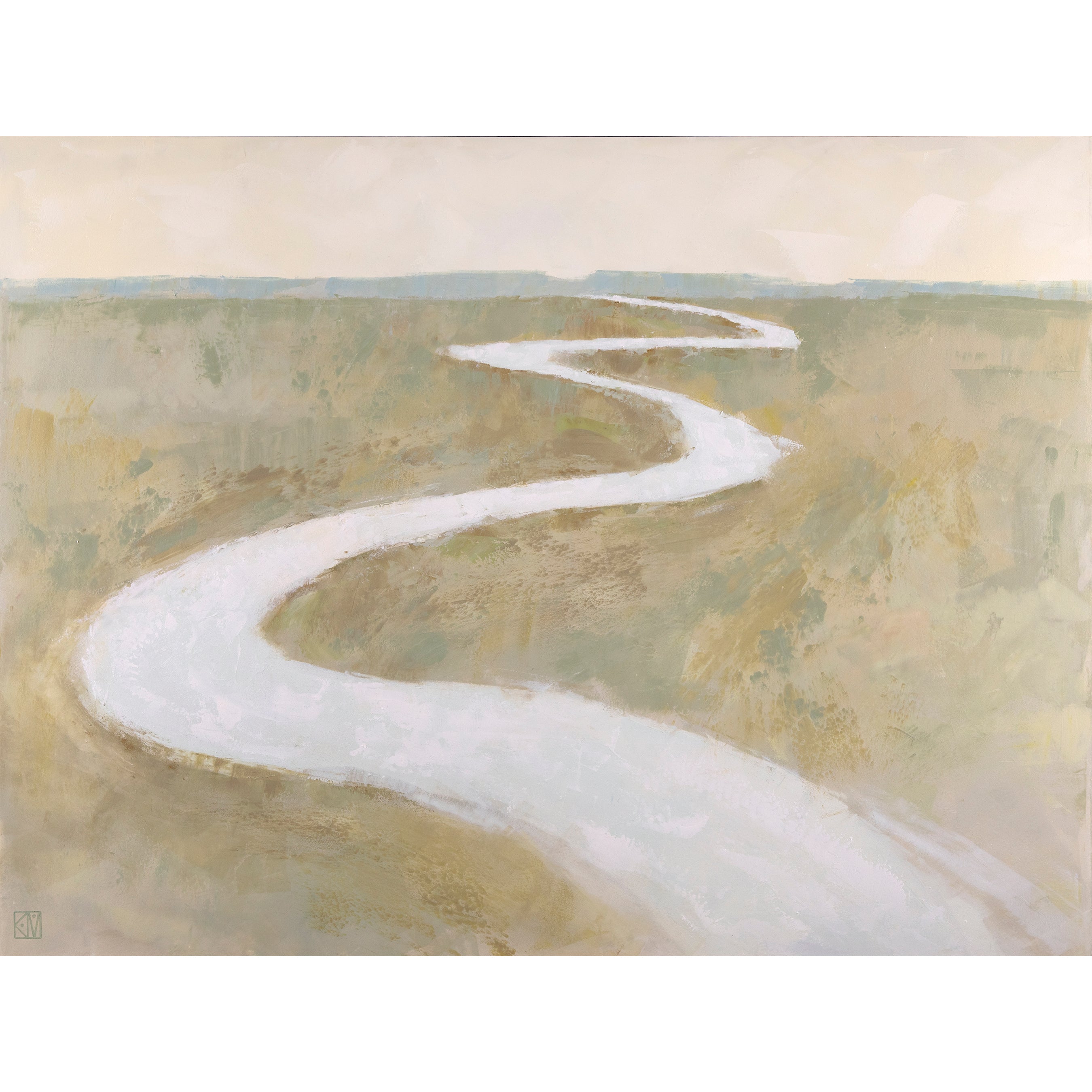 Meander ~ 30"x40" Original Oil Painting on Panel