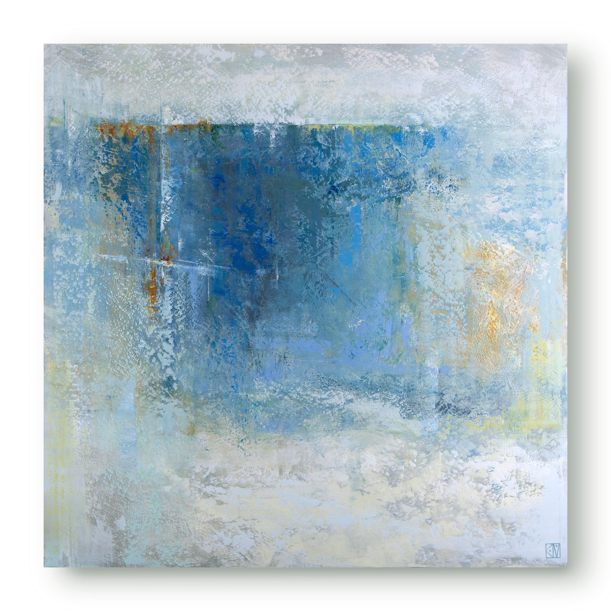 Precipice ~ 36"x36" ~ Original oil painting on panel