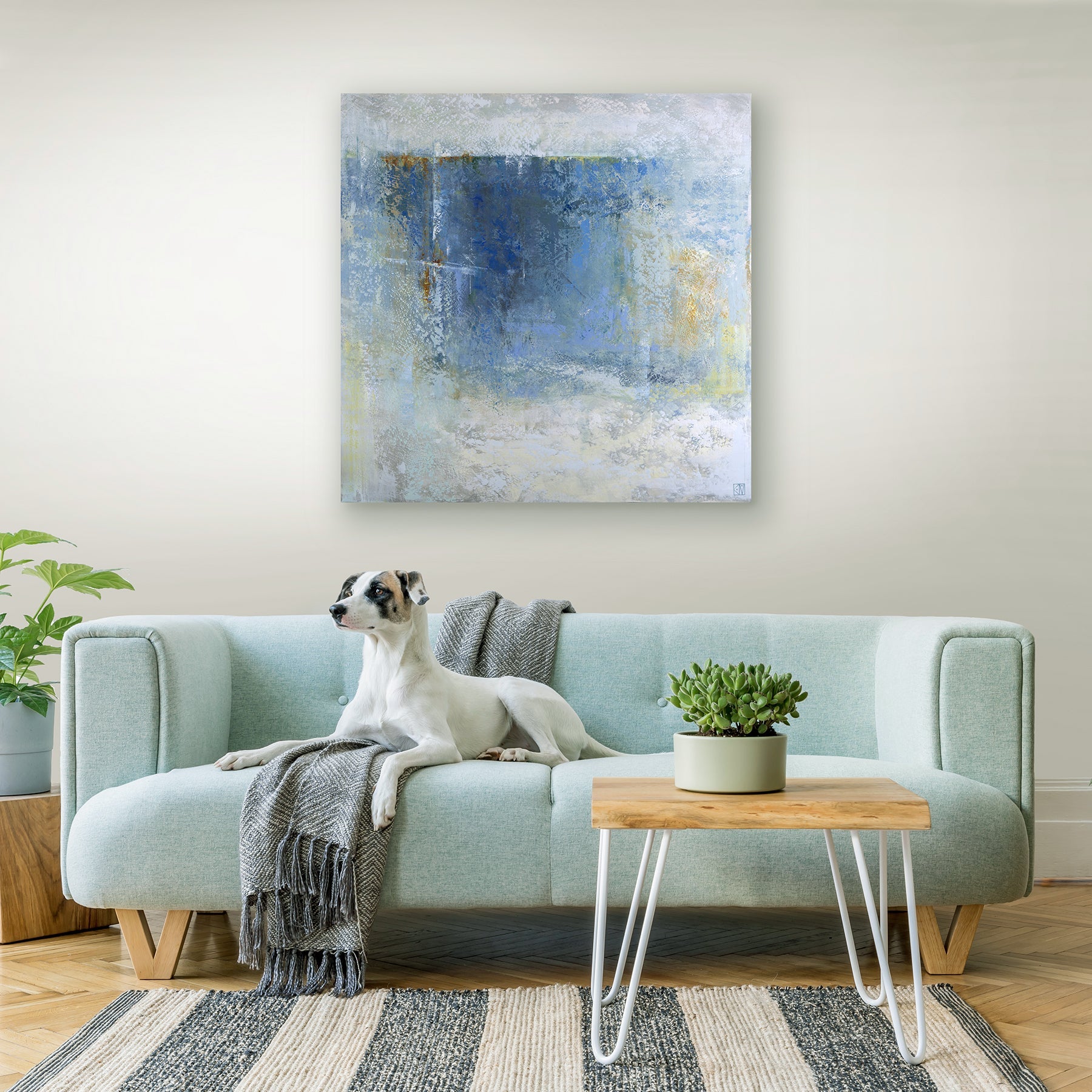 Precipice ~ 36"x36" ~ Original oil painting on panel